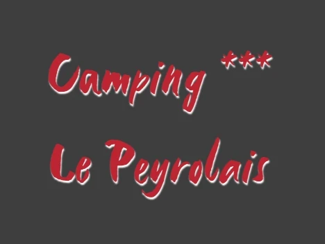 logo camping peyrolais